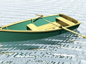 bateau Modèle 3D