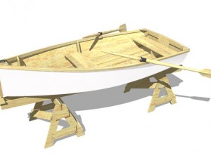 boat Model 3D