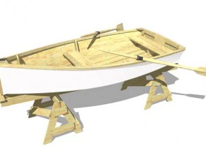 boat 3D Model