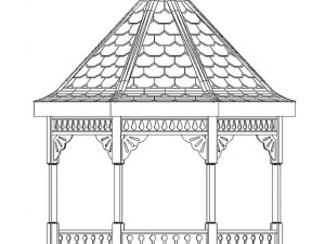 gazebo Modèle 3D