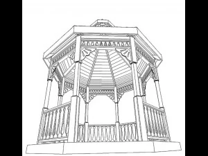 gazebo 3D Model