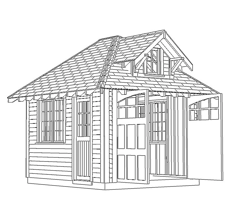 shed08 3D Model .c4d .max .obj .3ds .fbx .stl .blend 