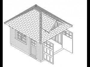 shed08 3D Модель