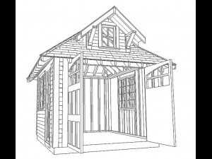shed08 3D Модель