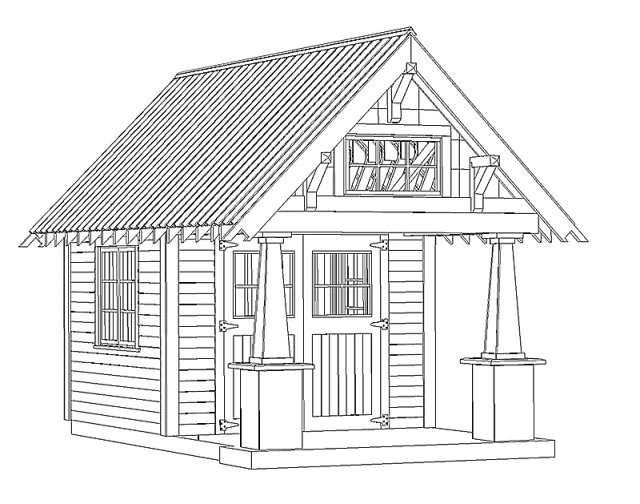 shed05 3D Модель .c4d .max .obj .3ds .fbx .stl .blend 