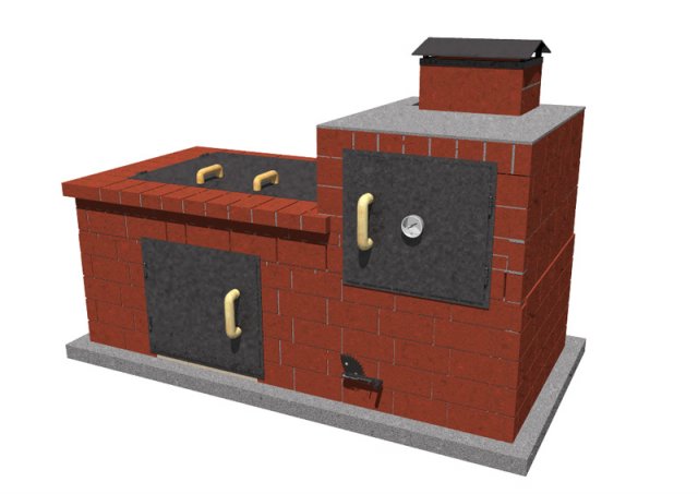 ovenn14 Model 3D .c4d .max .obj .3ds .fbx .stl .blend 