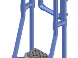 ships ladder 3D 모델