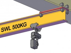 chain hoist lifting beam 3D Model