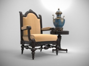 chair Modello 3D