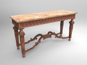 table Modelo 3D