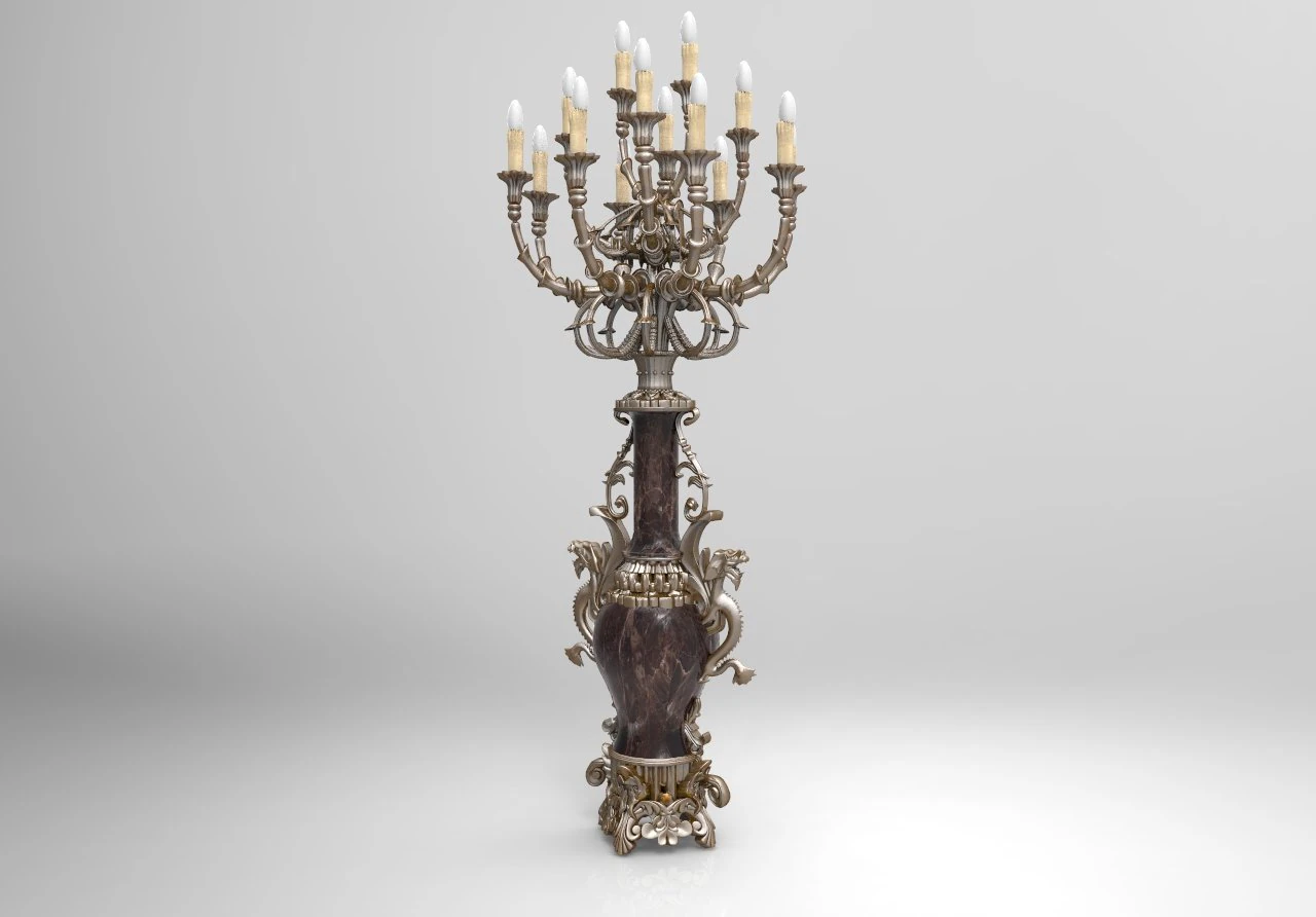column light 3D Model .c4d .max .obj .3ds .fbx .stl .blend 