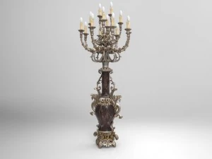 światło kolumny Model 3D