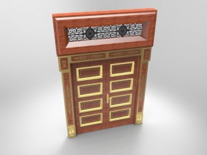 classic door 3Dモデル
