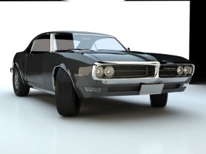 pontiac firebird Model 3D