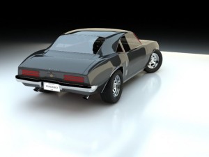 pontiac firebird 3D-Modell