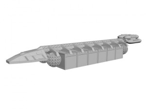 havy fraghter 3D-Modell