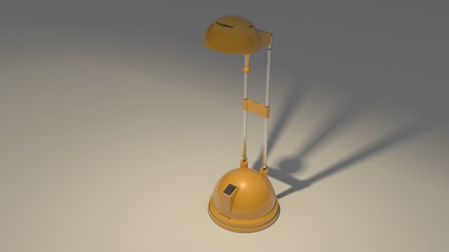 extendable lamp 3Dモデル .c4d .max .obj .3ds .fbx .stl .blend 