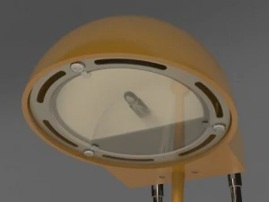 l&acirc;mpada extens&iacute;vel Modelo 3D