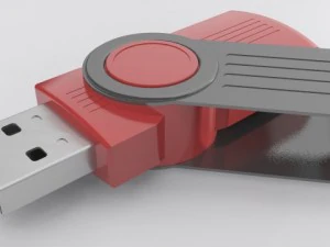 USBキー 3Dモデル