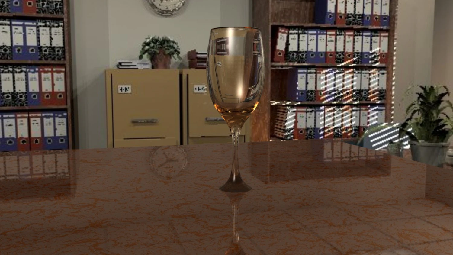 wine glass 3D Model .c4d .max .obj .3ds .fbx .stl .blend 