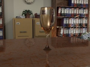 wine glass 3D-Modell