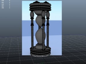 hourglass 3Dモデル