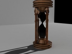 hourglass 3Dモデル