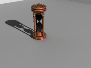 hourglass 3Dモデル