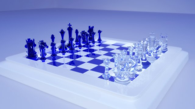 chessglass 3D 模型 .c4d .max .obj .3ds .fbx .stl .blend
