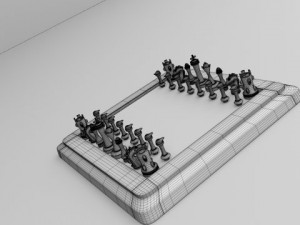 chessglass 3D 模型