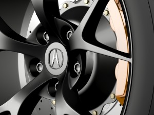 acura nsx wheel 2015 Modelo 3D