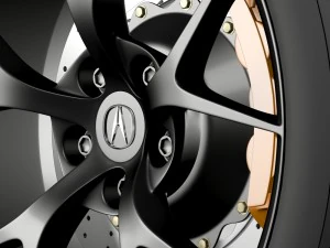 acura nsx wheel 2015 3D Model