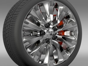 acura rlx sport hybrid wheel 3Dモデル