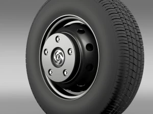 ashok leyland wheel 3D Model