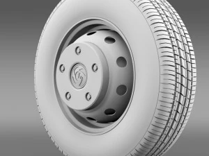ashok leyland wheel 3D Model
