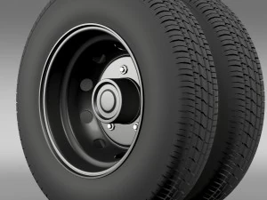 ashok leyland wheel 3D Model