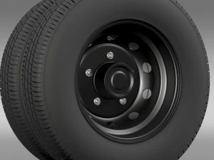 ashok leyland wheel 3D Model