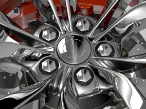 chrysler 300 limited 2015 wheel 3D 모델