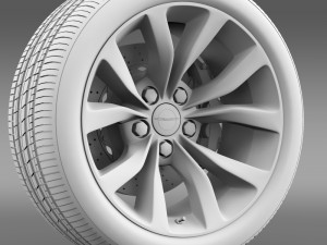 chrysler 300 limited 2015 wheel 3D 모델
