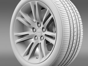 chrysler 300c 2015 wheel 3D Модель