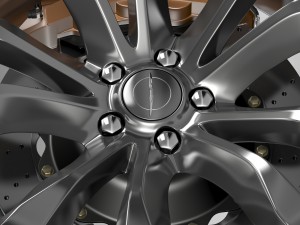 chrysler 300c platinum 2015 wheel Model 3D