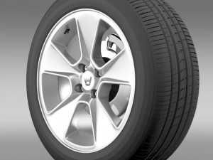 dacia logan wheel 3D Model