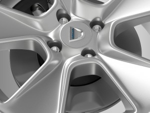 dacia logan wheel 3D 模型
