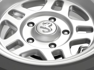 dodge challenger mopar wheel 3D Model