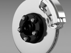 dodge challenger mopar wheel 3D Model