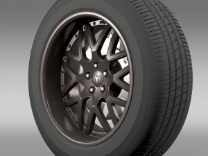 dodge vin diesel car wheel 3D 모델