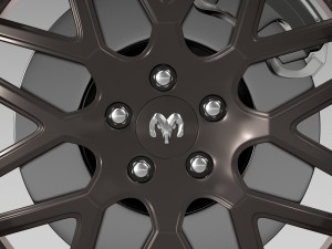 dodge vin diesel car wheel 3D Model