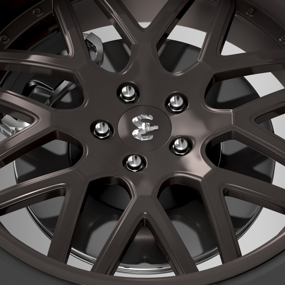Dodge Vin Diesel Car wheel 3D Model in Parts of auto 3DExport