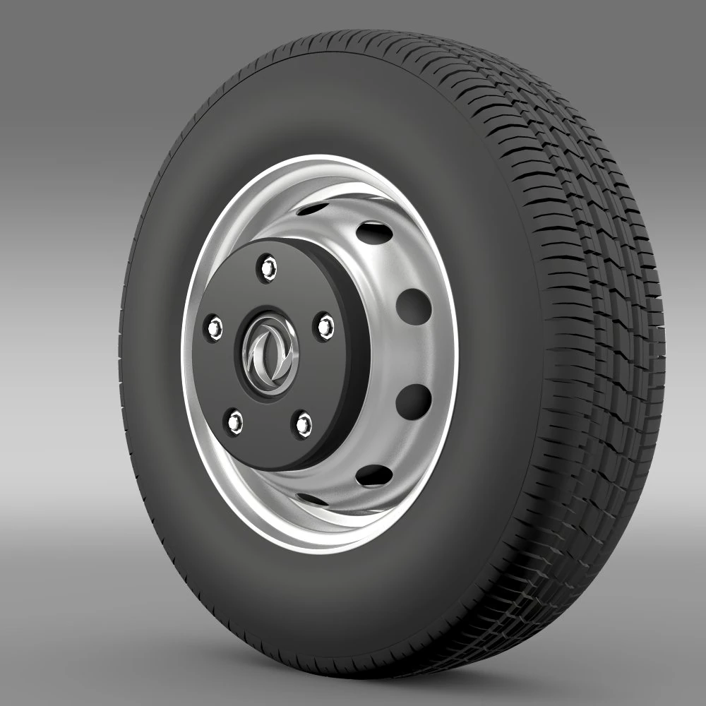 dongfeng captain wheel 3D Model .c4d .max .obj .3ds .fbx .stl .blend