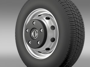 dongfeng captain wheel 3D मॉडल